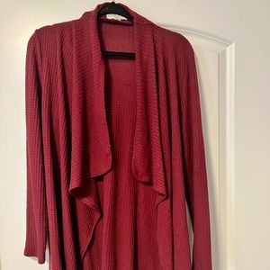 Maroon cardigan, Target, Large